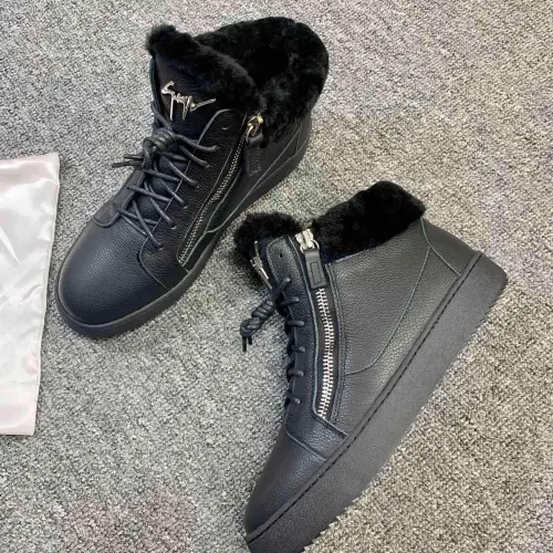 Wholesale Giuseppe Zanotti High Tops Shoes For Women #1393131 $102.00 USD, Wholesale Quality Replica Giuseppe Zanotti High Tops Shoes