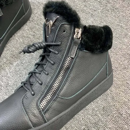 Replica Giuseppe Zanotti High Tops Shoes For Women #1393131 $102.00 USD for Wholesale
