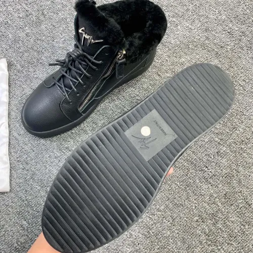 Replica Giuseppe Zanotti High Tops Shoes For Women #1393131 $102.00 USD for Wholesale