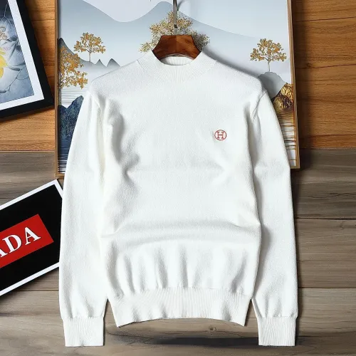 Wholesale Hermes Sweaters Long Sleeved For Men #1393143 $42.00 USD, Wholesale Quality Replica Hermes Sweaters