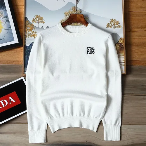 Wholesale LOEWE Sweaters Long Sleeved For Men #1393173 $42.00 USD, Wholesale Quality Replica LOEWE Sweaters