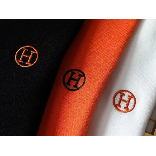 Replica Hermes Sweaters Long Sleeved For Men #1393181 $42.00 USD for Wholesale