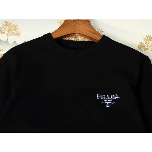 Replica Prada Sweaters Long Sleeved For Men #1393215 $48.00 USD for Wholesale