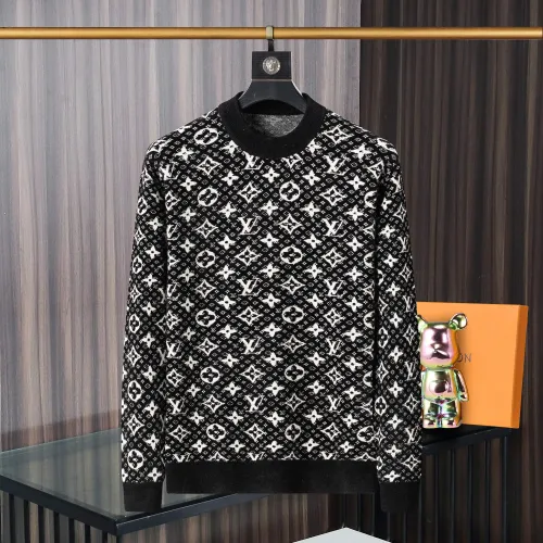 Wholesale Louis Vuitton LV Sweaters Long Sleeved For Men #1393274 $48.00 USD, Wholesale Quality Replica Louis Vuitton LV Sweaters