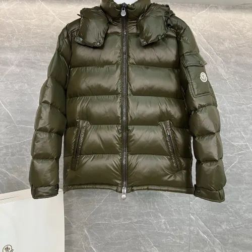 Wholesale Moncler Down Feather Coat Long Sleeved For Men #1393277 $170.00 USD, Wholesale Quality Replica Moncler Down Feather Coat