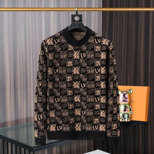 Wholesale Louis Vuitton LV Sweaters Long Sleeved For Men #1393288 $48.00 USD, Wholesale Quality Replica Louis Vuitton LV Sweaters