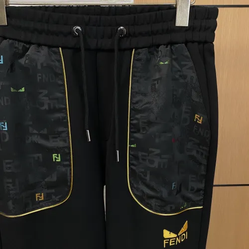 Replica Fendi Tracksuits Long Sleeved For Men #1393291 $92.00 USD for Wholesale