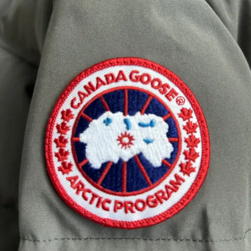 Replica Canada Goose Down Feather Coat Long Sleeved For Unisex #1393295 $132.00 USD for Wholesale