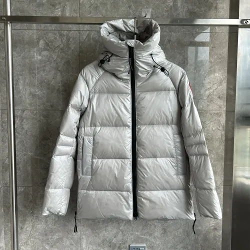 Wholesale Canada Goose Down Feather Coat Long Sleeved For Women #1393300 $182.00 USD, Wholesale Quality Replica Canada Goose Down Feather Coat
