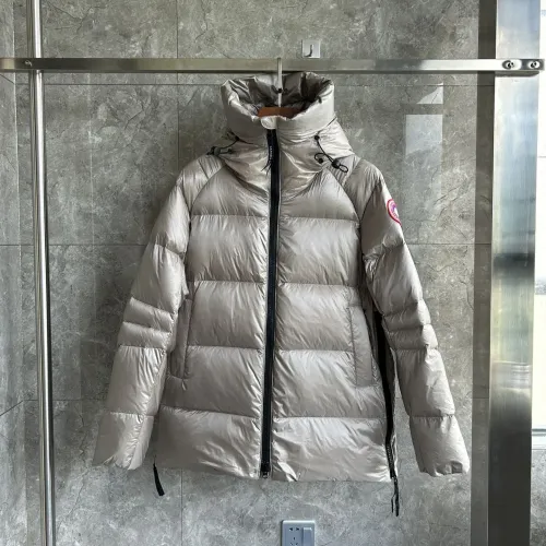 Wholesale Canada Goose Down Feather Coat Long Sleeved For Women #1393301 $182.00 USD, Wholesale Quality Replica Canada Goose Down Feather Coat