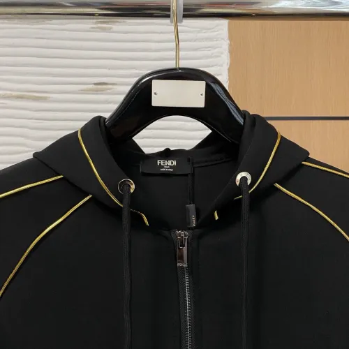 Replica Fendi Tracksuits Long Sleeved For Men #1393335 $92.00 USD for Wholesale