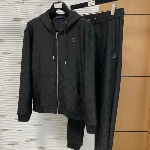 Wholesale Louis Vuitton LV Tracksuits Long Sleeved For Men #1393342 $92.00 USD, Wholesale Quality Replica Louis Vuitton LV Tracksuits