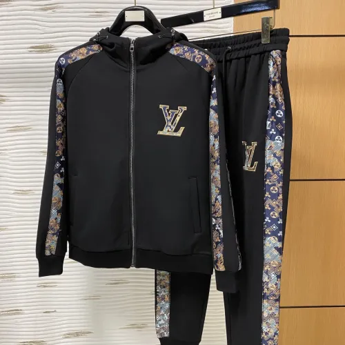 Wholesale Louis Vuitton LV Tracksuits Long Sleeved For Men #1393345 $92.00 USD, Wholesale Quality Replica Louis Vuitton LV Tracksuits