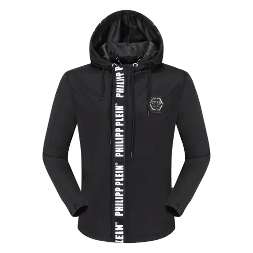 Wholesale Philipp Plein PP Jackets Long Sleeved For Men #1393350 $76.00 USD, Wholesale Quality Replica Philipp Plein PP Jackets