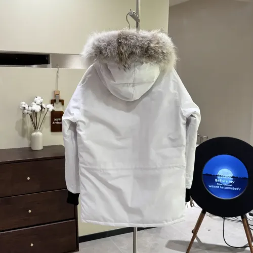 Replica Canada Goose Down Feather Coat Long Sleeved For Unisex #1393360 $160.00 USD for Wholesale