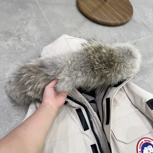 Replica Canada Goose Down Feather Coat Long Sleeved For Unisex #1393361 $160.00 USD for Wholesale