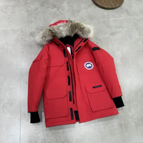 Replica Canada Goose Down Feather Coat Long Sleeved For Unisex #1393363 $160.00 USD for Wholesale