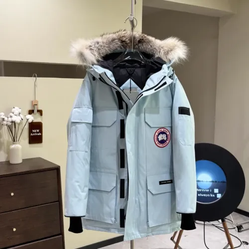 Replica Canada Goose Down Feather Coat Long Sleeved For Unisex #1393364 $160.00 USD for Wholesale