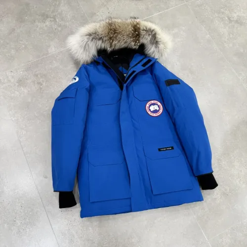 Replica Canada Goose Down Feather Coat Long Sleeved For Unisex #1393365 $160.00 USD for Wholesale