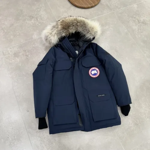 Replica Canada Goose Down Feather Coat Long Sleeved For Unisex #1393366 $160.00 USD for Wholesale