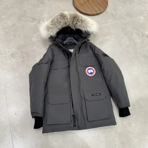 Replica Canada Goose Down Feather Coat Long Sleeved For Unisex #1393367 $160.00 USD for Wholesale