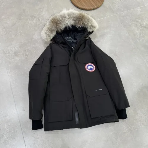 Replica Canada Goose Down Feather Coat Long Sleeved For Unisex #1393368 $160.00 USD for Wholesale