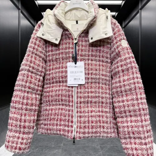 Wholesale Moncler Down Feather Coat Long Sleeved For Women #1393369 $205.00 USD, Wholesale Quality Replica Moncler Down Feather Coat