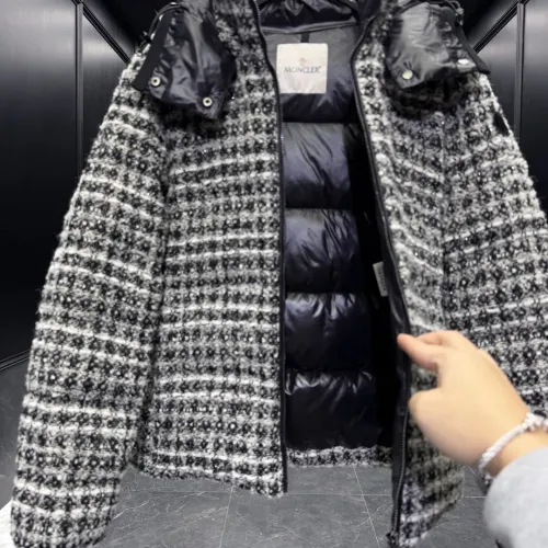 Replica Moncler Down Feather Coat Long Sleeved For Women #1393370 $205.00 USD for Wholesale