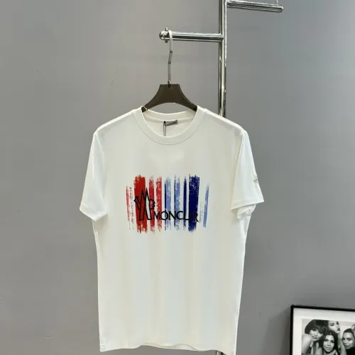 Wholesale Moncler T-Shirts Short Sleeved For Men #1393375 $80.00 USD, Wholesale Quality Replica Moncler T-Shirts
