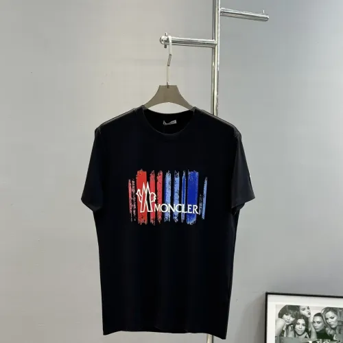 Wholesale Moncler T-Shirts Short Sleeved For Men #1393376 $80.00 USD, Wholesale Quality Replica Moncler T-Shirts