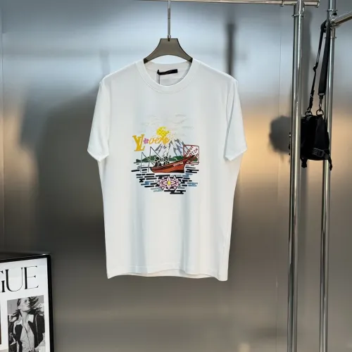 Wholesale Louis Vuitton LV T-Shirts Short Sleeved For Men #1393377 $80.00 USD, Wholesale Quality Replica Louis Vuitton LV T-Shirts