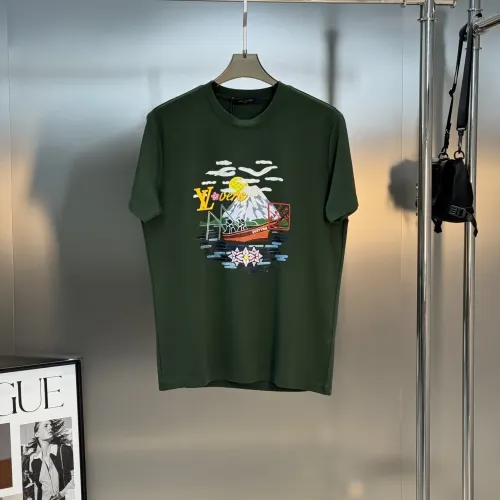 Wholesale Louis Vuitton LV T-Shirts Short Sleeved For Men #1393378 $80.00 USD, Wholesale Quality Replica Louis Vuitton LV T-Shirts