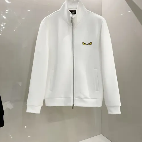 Wholesale Fendi Jackets Long Sleeved For Men #1393393 $112.00 USD, Wholesale Quality Replica Fendi Jackets