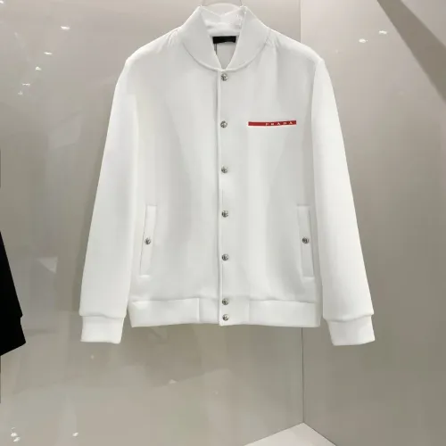 Wholesale Prada Jackets Long Sleeved For Men #1393413 $112.00 USD, Wholesale Quality Replica Prada Jackets