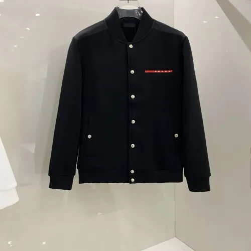 Wholesale Prada Jackets Long Sleeved For Men #1393414 $112.00 USD, Wholesale Quality Replica Prada Jackets