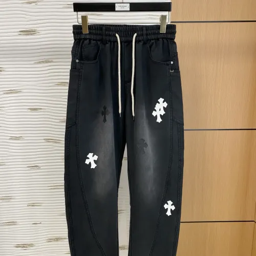 Wholesale Chrome Hearts Pants For Men #1393427 $82.00 USD, Wholesale Quality Replica Chrome Hearts Pants