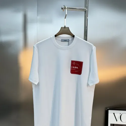 Wholesale Prada T-Shirts Short Sleeved For Men #1393459 $72.00 USD, Wholesale Quality Replica Prada T-Shirts