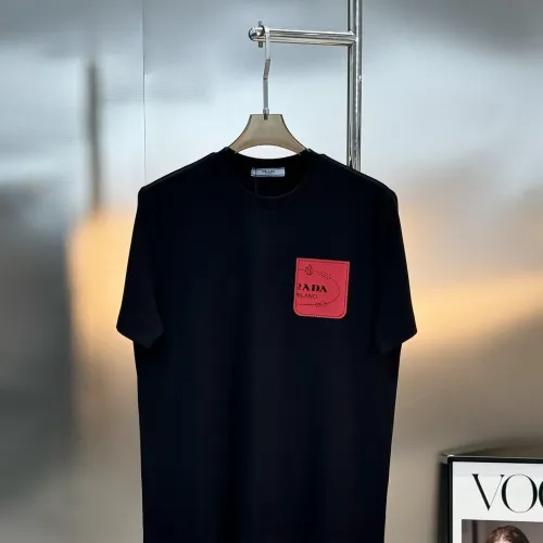 Wholesale Prada T-Shirts Short Sleeved For Men #1393460 $72.00 USD, Wholesale Quality Replica Prada T-Shirts