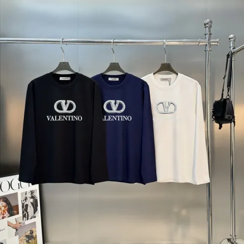 Replica Valentino T-Shirts Long Sleeved For Men #1393479 $82.00 USD for Wholesale