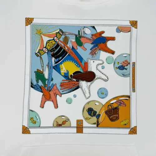 Replica Hermes Hoodies Long Sleeved For Men #1393490 $92.00 USD for Wholesale