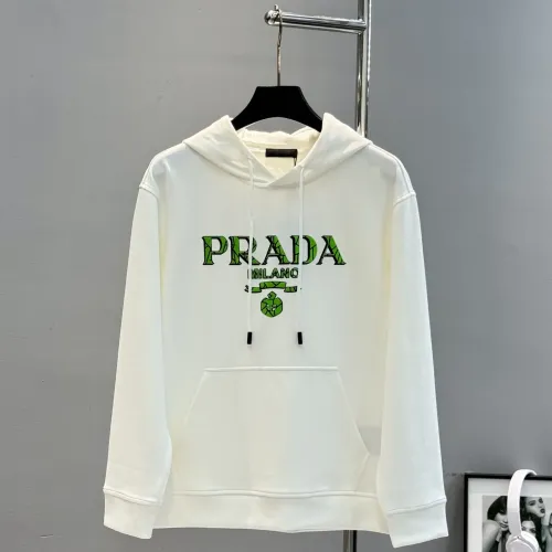 Wholesale Prada Hoodies Long Sleeved For Men #1393496 $92.00 USD, Wholesale Quality Replica Prada Hoodies