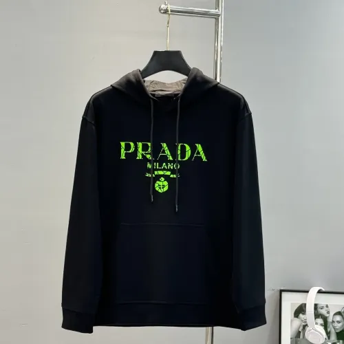 Wholesale Prada Hoodies Long Sleeved For Men #1393497 $92.00 USD, Wholesale Quality Replica Prada Hoodies