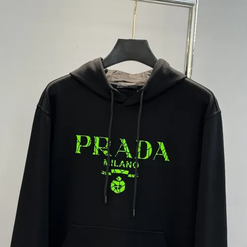 Replica Prada Hoodies Long Sleeved For Men #1393497 $92.00 USD for Wholesale