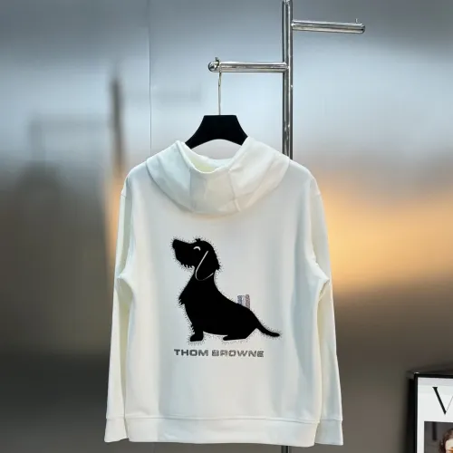 Replica Thom Browne TB Hoodies Long Sleeved For Men #1393528 $96.00 USD for Wholesale