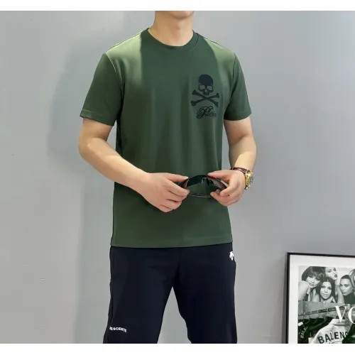 Replica Philipp Plein PP T-Shirts Short Sleeved For Men #1393605 $76.00 USD for Wholesale