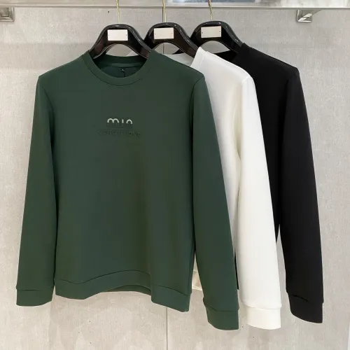 Replica MIU MIU Hoodies Long Sleeved For Men #1393627 $82.00 USD for Wholesale