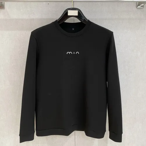 Wholesale MIU MIU Hoodies Long Sleeved For Men #1393629 $82.00 USD, Wholesale Quality Replica MIU MIU Hoodies