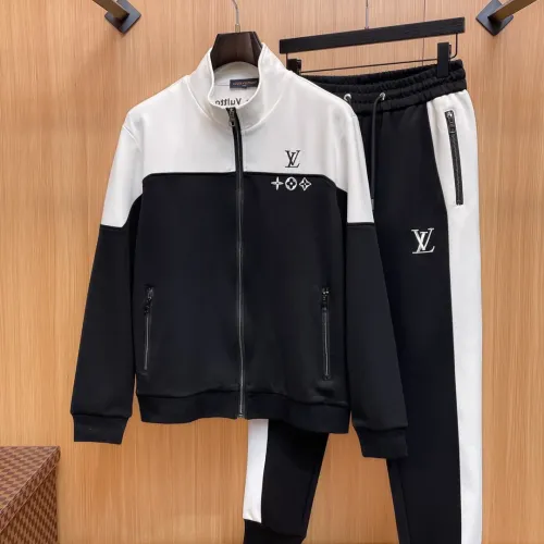 Wholesale Louis Vuitton LV Tracksuits Long Sleeved For Men #1393657 $128.00 USD, Wholesale Quality Replica Louis Vuitton LV Tracksuits