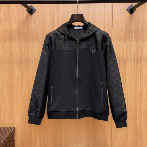 Replica Prada Tracksuits Long Sleeved For Men #1393664 $128.00 USD for Wholesale
