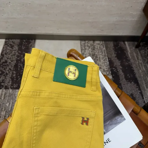 Wholesale Hermes Jeans For Men #1393701 $88.00 USD, Wholesale Quality Replica Hermes Jeans